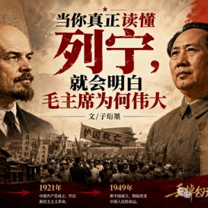 子珩墨：当你真正读懂列宁，就会明白毛主席为何伟大