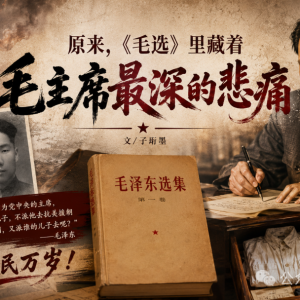 子珩墨：原来《毛选》里藏着毛主席最深的悲痛