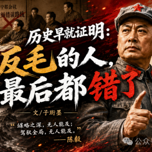 子珩墨 | 历史早就证明：反毛的人，最后都错了
