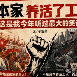 子珩墨：资本家养活了工人？这是我今年听过最大的笑话