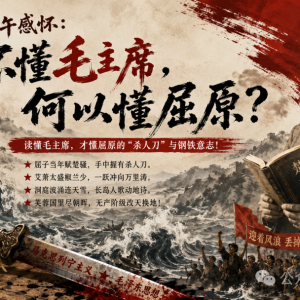 子珩墨 | 端午感怀：不懂毛主席，何以懂屈原？