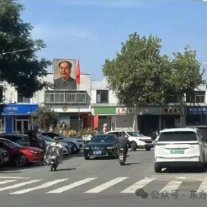 方菁：唯一高挂毛主席像的街区！令人欣慰
