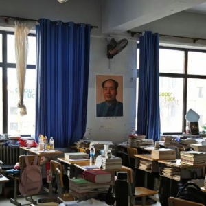 方菁：学校课室重新挂回的毛主席像，正在见证民心！