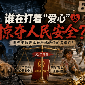 撕下宠物资本与极端动保的虚伪面具：一场针对中国社会的隐秘阶级战与意识形态入侵 ...