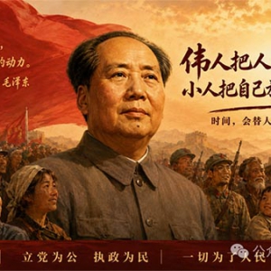 子珩墨：伟人把人民放在心里，小人把自己放在人民头上