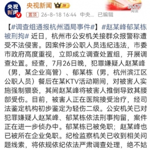 子午：杭州酒局不是个例，而是中国版的“爱泼斯坦案”