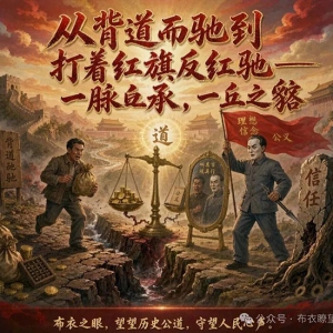 绛秋：从背道而驰到打着红旗反红旗——一脉相承，一丘之貉 ...