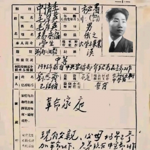 炽热红文：毛岸英的简历表让多少人汗颜！