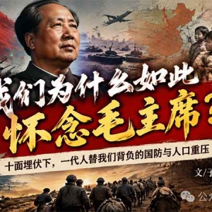 子珩墨：我们为什么如此怀念毛主席？（二）十面埋伏下，一代人替我们背负的国防与人口 ...