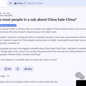 红色主播 | Reddit社区一个巴西女孩的困惑：为啥中国板块的最反华？ ...