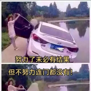 润之永恒：努力不一定有结果，不努力连门都没有！